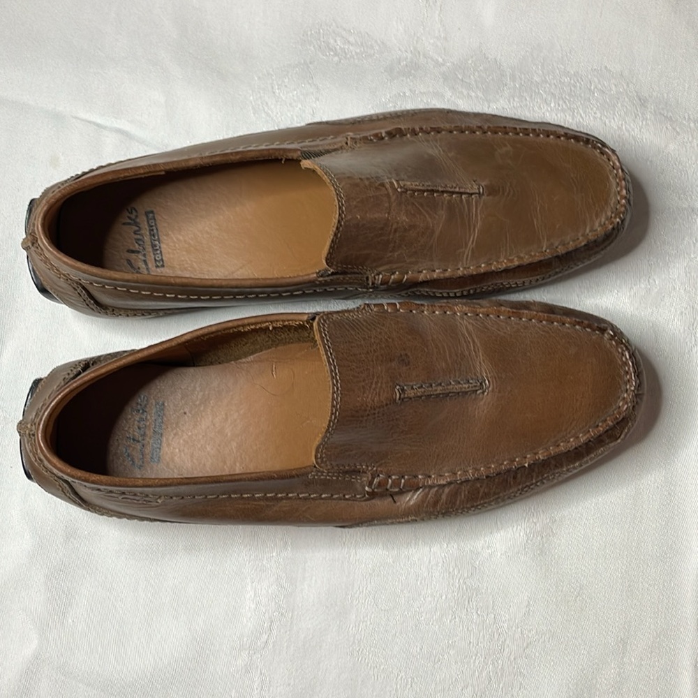 Clarks Men’s Ashmont Race Loafers, Size 8M - Picture 3 of 9